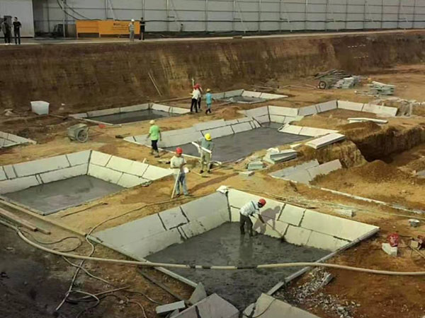 地下室及承臺、底板施工方案 江西墻板廠家
