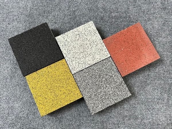 混色仿石透水磚